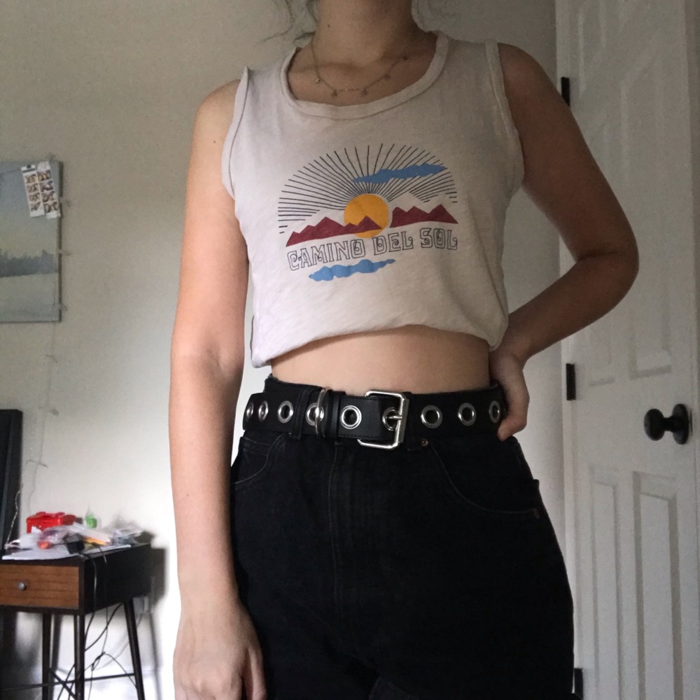 Madewell camino del sol tank